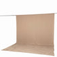 10ft x 14ft Spandex Backdrop Curtain Nude, 4-Way Stretch Wrinkle-Free Photo Booth Backdrop with Rod 