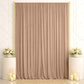 10ft x 14ft Spandex Backdrop Curtain Nude, 4-Way Stretch Wrinkle-Free Photo Booth Backdrop with Rod 