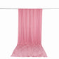 10ft x 14ft Spandex Backdrop Curtain Pink, 4-Way Stretch Wrinkle-Free Photo Booth Backdrop with Rod 