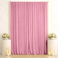 10ft x 14ft Spandex Backdrop Curtain Pink, 4-Way Stretch Wrinkle-Free Photo Booth Backdrop with Rod 