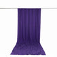 10ft x 14ft Spandex Backdrop Curtain Purple, 4-Way Stretch Wrinkle-Free Photo Booth Backdrop with Ro