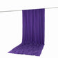 10ft x 14ft Spandex Backdrop Curtain Purple, 4-Way Stretch Wrinkle-Free Photo Booth Backdrop with Ro