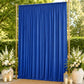 10ft x 14ft Spandex Backdrop Curtain Royal Blue, 4-Way Stretch Wrinkle-Free Photo Booth Backdrop wit