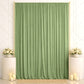 10ft x 14ft Spandex Backdrop Curtain Sage Green, 4-Way Stretch Wrinkle-Free Photo Booth Backdrop wit