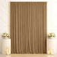 10ft x 14ft Spandex Backdrop Curtain Taupe, 4-Way Stretch Wrinkle-Free Photo Booth Backdrop with Rod