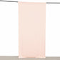 Blush 4-way stretch spandex event curtain drape, wrinkle-free backdrop panel. #whtbkgd
