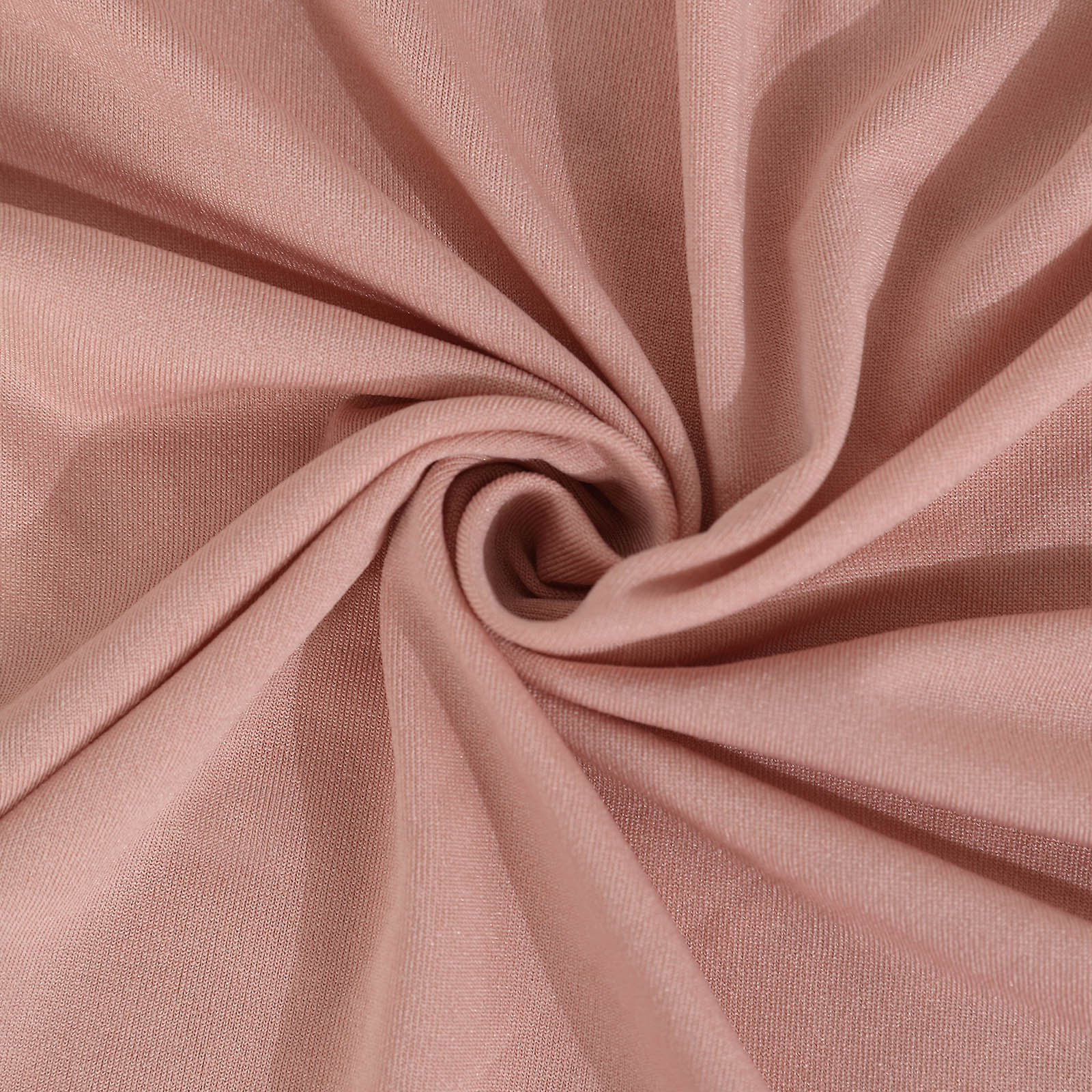 Dusty rose 4-way stretch spandex backdrop fabric.