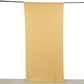 Champagne 4-way stretch spandex backdrop curtain drape, wrinkle free, 5ftx10ft.