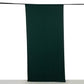 Hunter emerald green 4-way stretch spandex event curtain drape, wrinkle-free backdrop.