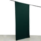 Hunter emerald green 4-way stretch spandex event curtain drape.