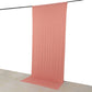 Dusty rose 4-way stretch spandex event curtain drape, wrinkle-free backdrop.