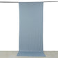 Gray spandex backdrop curtain for events and photo booths.