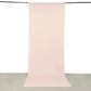Blush 4-Way Stretch Spandex Event Curtain Drapes, Wrinkle Free Backdrop Event Panel with Rod Pockets