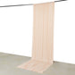 Blush 4-way stretch spandex event curtain drapes backdrop panel.