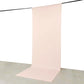 Blush 4-Way Stretch Spandex Event Curtain Drapes, Wrinkle Free Backdrop Event Panel with Rod Pockets