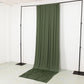 Dusty sage green 4-way stretch spandex event curtain drapes.