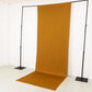 Gold 4-way stretch spandex event curtain drapes backdrop panel.