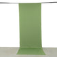 Sage green 4-way stretch spandex event curtain drapes backdrop.