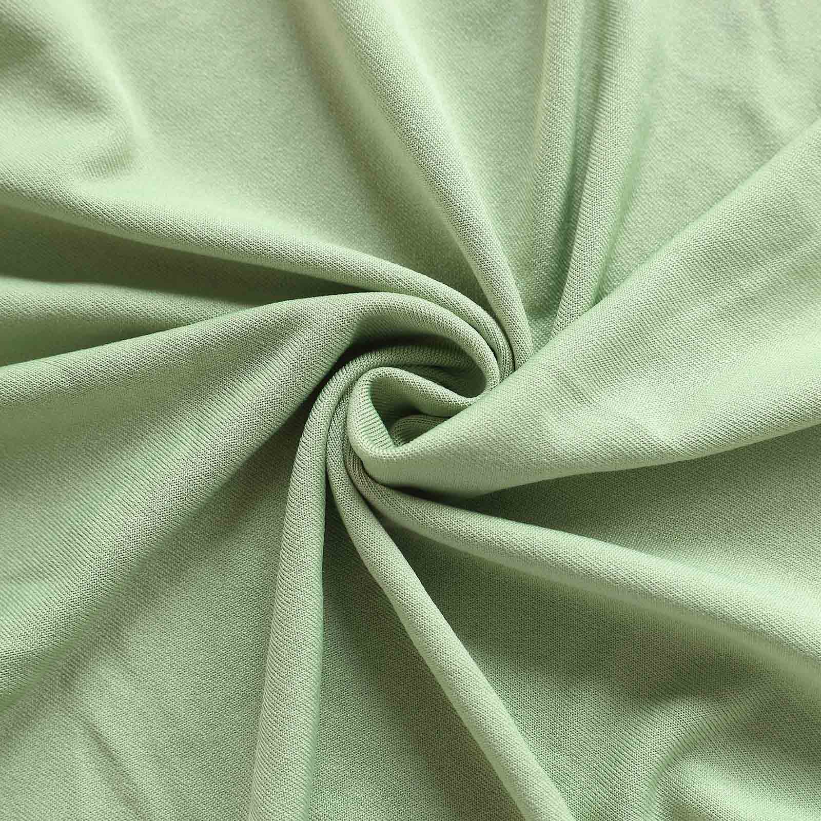 Sage Green 4-Way Stretch Spandex Drapes for Events, Wrinkle Free Backdrop