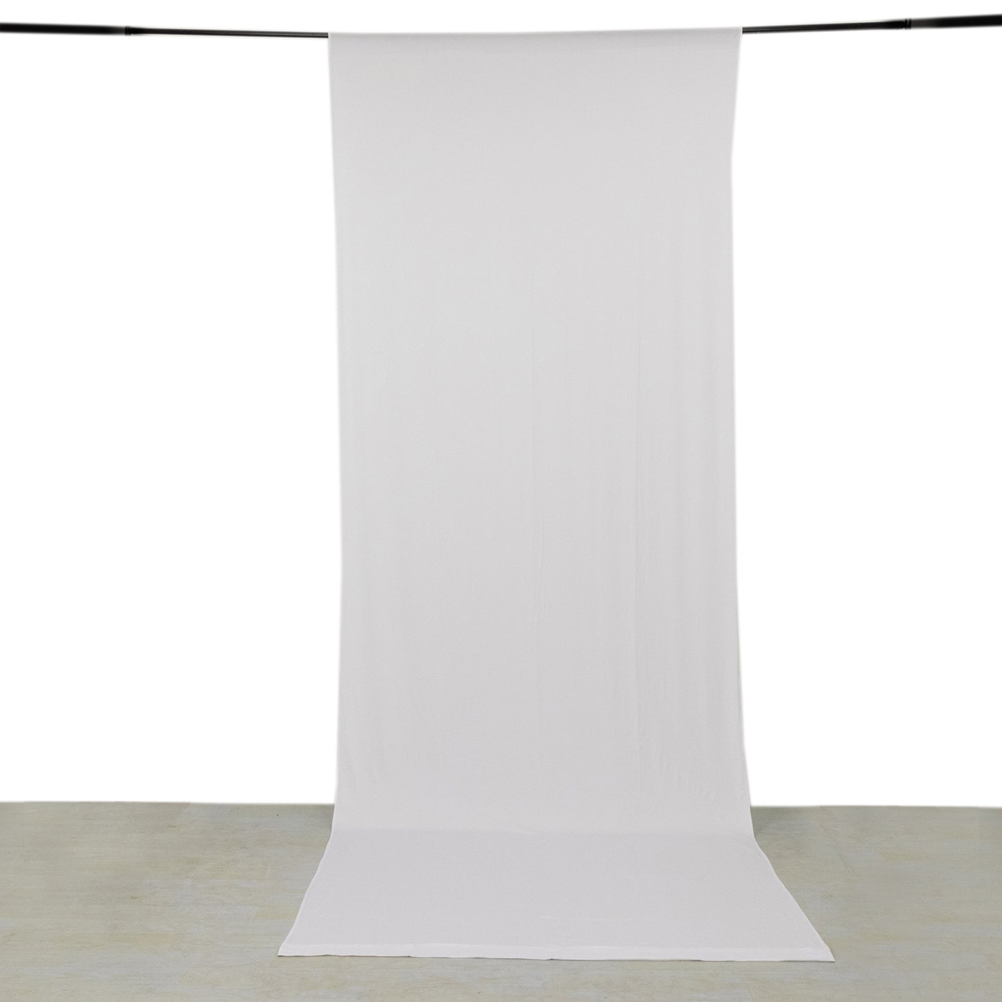 White 4-Way Stretch Spandex Event Curtain Drapes