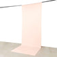 Blush 4-Way Stretch Spandex Event Curtain Drapes, Wrinkle Free Backdrop Event Panel with Rod Pockets