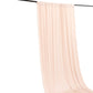 Blush 4-Way Stretch Spandex Event Curtain Drapes, Wrinkle Free Backdrop Event Panel with Rod Pockets