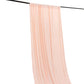 Blush 4-Way Stretch Spandex Event Curtain Drapes, Wrinkle Free Backdrop Event Panel with Rod Pockets