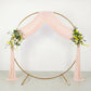 Blush 4-Way Stretch Spandex Event Curtain Drapes, Wrinkle Free Backdrop Event Panel with Rod Pockets