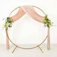Blush 4-Way Stretch Spandex Event Curtain Drapes, Wrinkle Free Backdrop Event Panel with Rod Pockets
