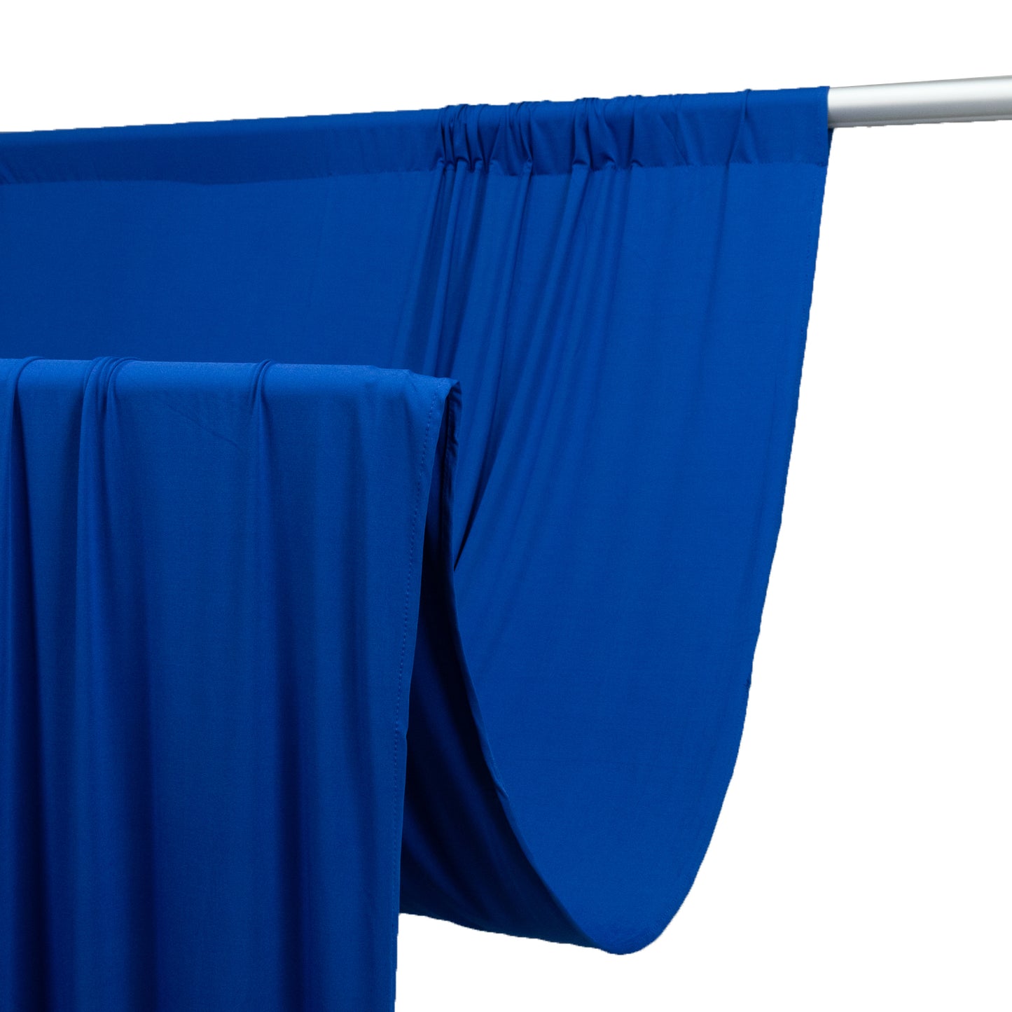 Royal Blue 4-Way Stretch Spandex Event Curtain Drapes