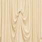 Beige Spandex Pre-Sewn Dramatic Drape Backdrop Curtain – 13ft × 20ft 4-Way Stretch Wrinkle-Free 180G