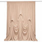 Nude Spandex Pre-Sewn Dramatic Drape Backdrop Curtain – 13ft × 20ft 4-Way Stretch Wrinkle-Free 180GS