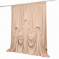 Nude Spandex Pre-Sewn Dramatic Drape Backdrop Curtain – 13ft × 20ft 4-Way Stretch Wrinkle-Free 180GS