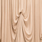 Nude Spandex Pre-Sewn Dramatic Drape Backdrop Curtain – 13ft × 20ft 4-Way Stretch Wrinkle-Free 180GS