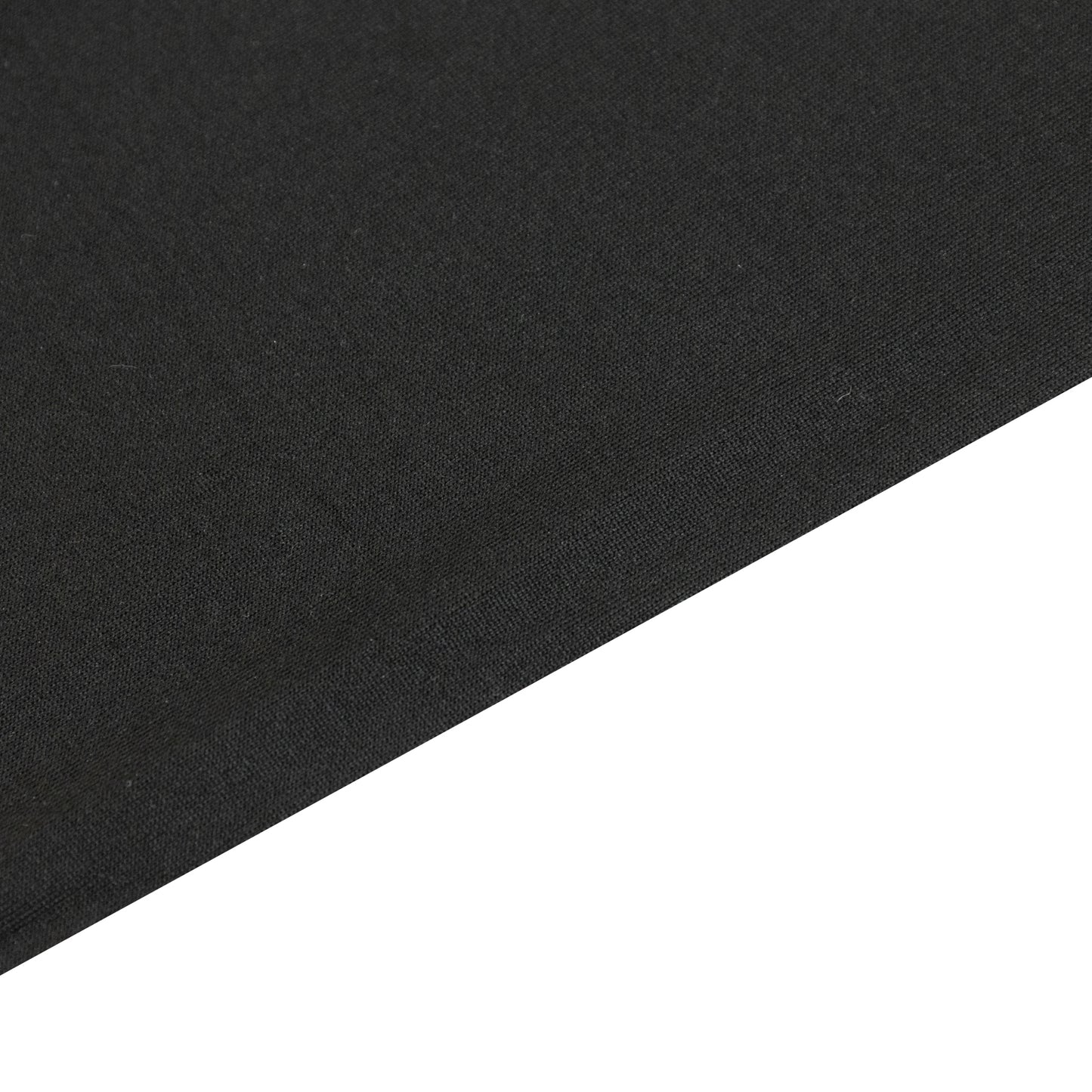 Black stretch spandex tent ceiling drape fabric, 25ft x 36ft.