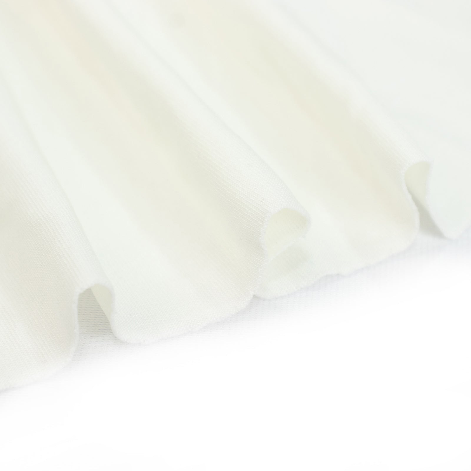 Ivory stretch spandex tent ceiling drape, 25ft x 36ft, wrinkle-free fabric.
