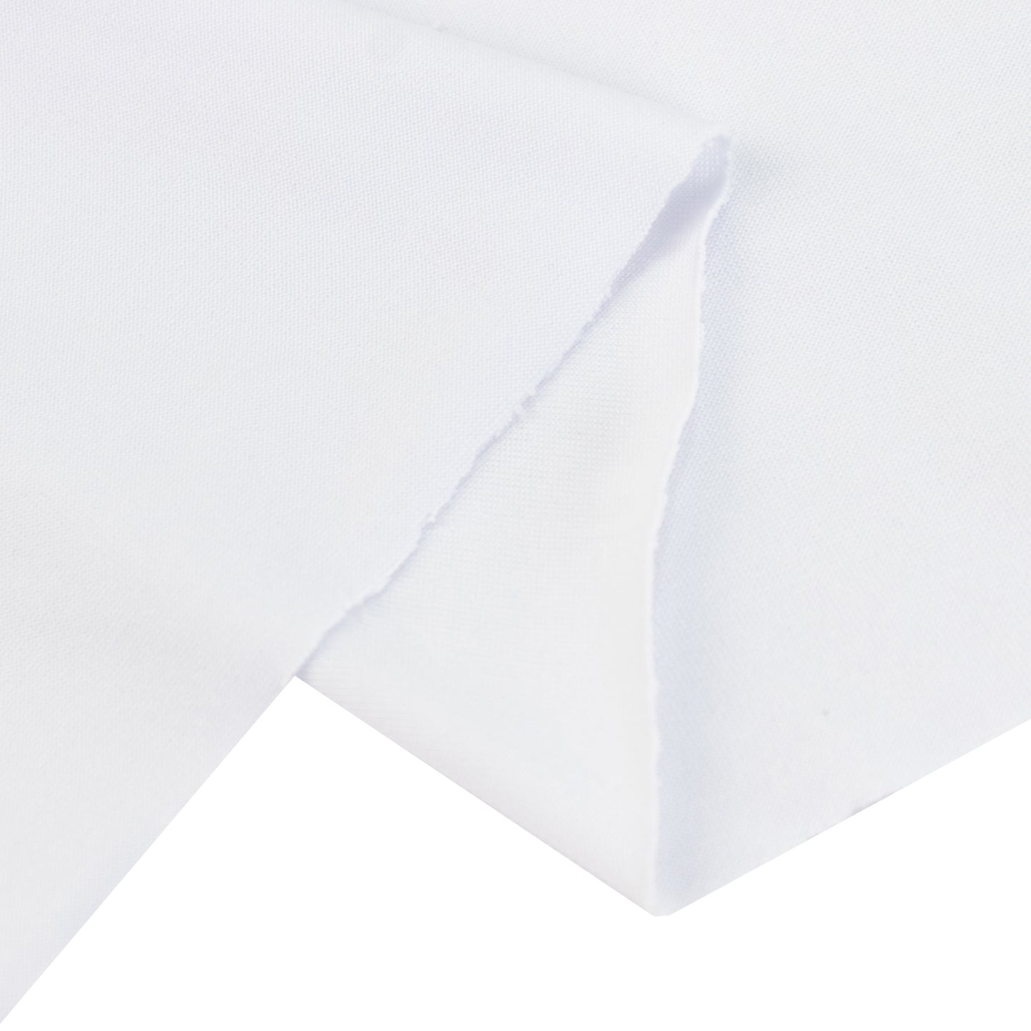 White stretch spandex tent ceiling drape, 25ft x 36ft, wrinkle-free fabric.