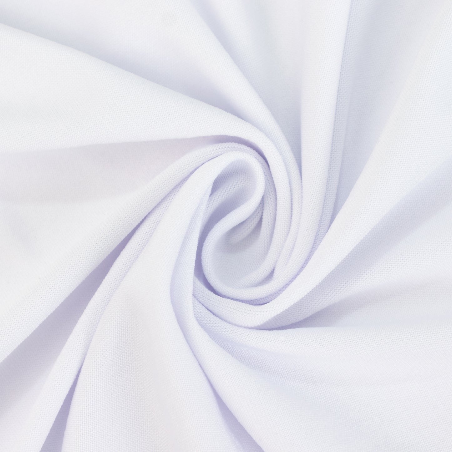 White stretch spandex tent drape fabric, 25ft x 36ft, wrinkle-free.