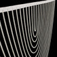 Faux Pearl Beaded Curtain – White Single Swag Valance Backdrop for Doorway, Arch or Wall Décor, 4ft 