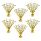 6 Pack Metallic Gold Star Foil Spray Centerpiece Table Decoration, 13" Free Standing Gleam 'N Burst Party Accessories