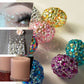 Ivory self-adhesive pearl rhinestone stickers for DIY crafts.