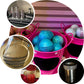 3ft purple stick-on rhinestone tape for DIY crafts and decoration.