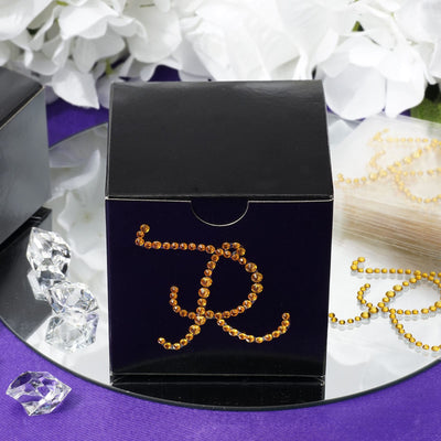 Glamorous Gold Rhinestone Design