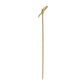 Eco-friendly bamboo cocktail sticks with decorative twisted knot, 6-inch.