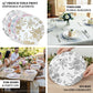 10-Pack Disposable Table Placemats in French Toile Print 13" - Chic Floral Cardboard Placemats 