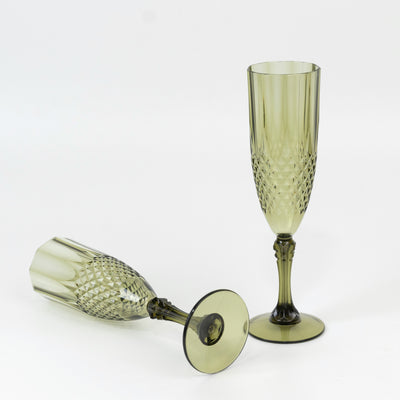 Elegant and Shatterproof Champagne Glasses