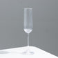 12 Pack 4oz Vintage Ribbed Champagne Flutes Clear – Disposable Plastic Toasting Glasses