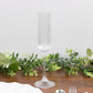 12 Pack 4oz Vintage Ribbed Champagne Flutes Clear – Disposable Plastic Toasting Glasses