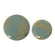 Dusty sage green | gold