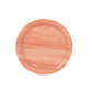 25 Pack | 10" Natural Rustic Wood Grain Disposable Party Plates, Farmhouse Style Paper Dinner Plates